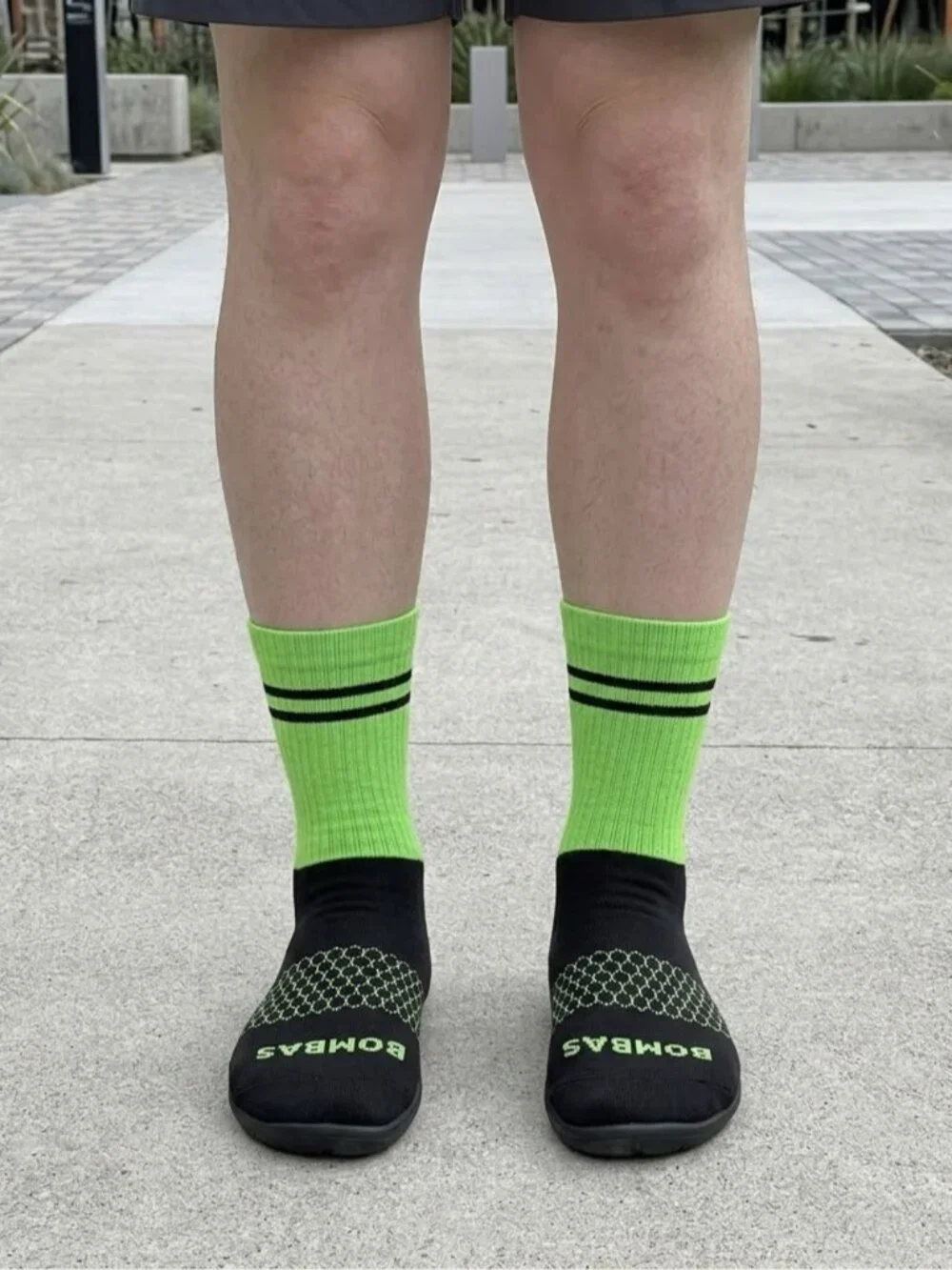 Bombas Sesame Street Oscar the Grouch Athletic Crew Socks - Small
